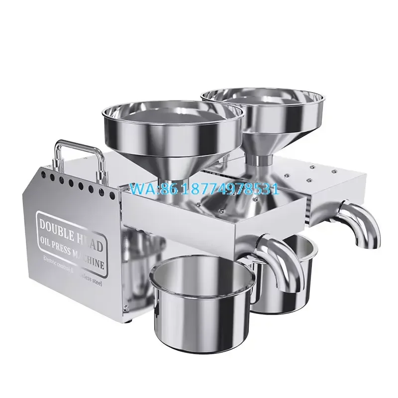 Wmwmnu B02 Multi Function Oil Making Automatic Cold Hot Press for Home Kitchen Use Nuts Peanut Sunflower