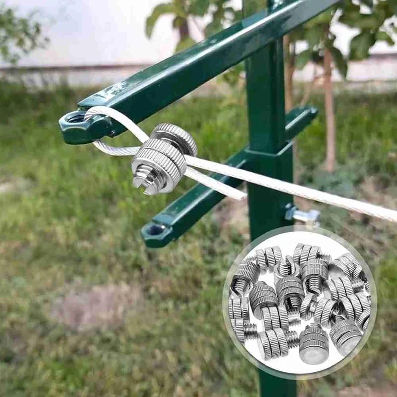 12 Pieces Split Bolt Joint Clamp Wire Connector Electrical Fence Connector Aluminium Alloy For Multiple Electric Fence