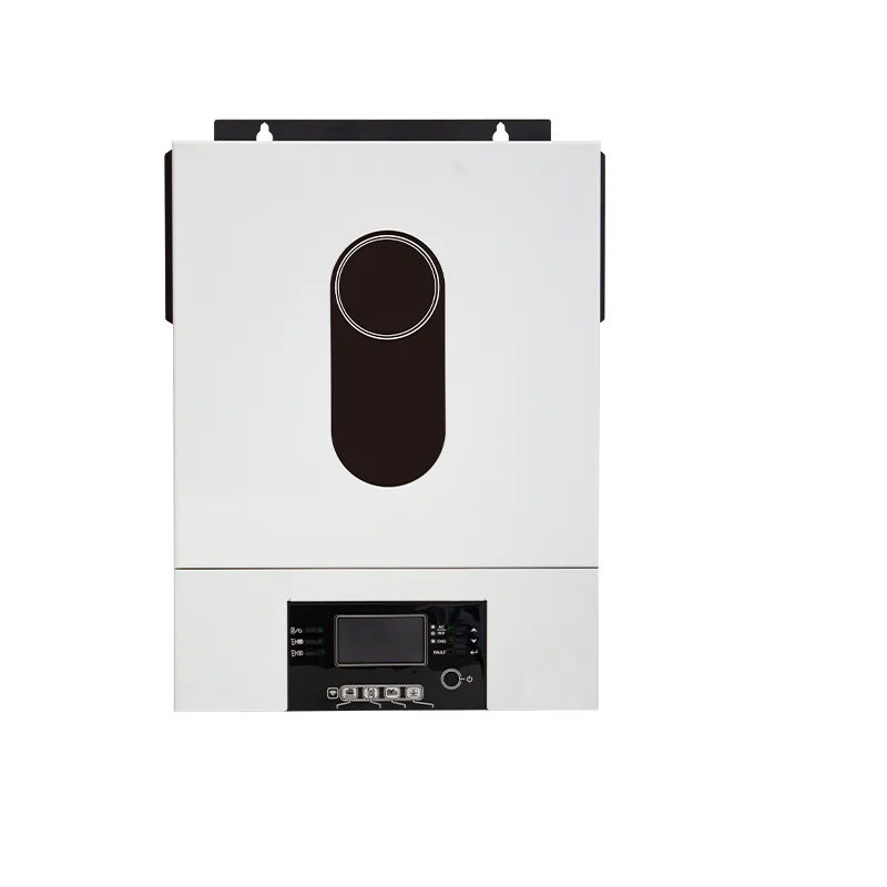 

Chinese Manufacturer Produces 4.2KW & 6.2KW Grid Connected/Off Grid Solar Hybrid Inverter with LED Display WIFI Single Output