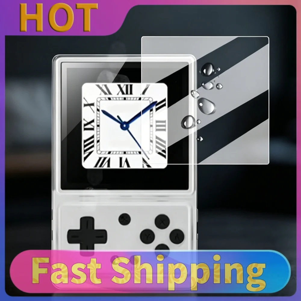 2 Pack Screen Protector for RG Rotate Handheld Game Console HD Clear Screen Guard HD Scratchproof Film High-Clarity
