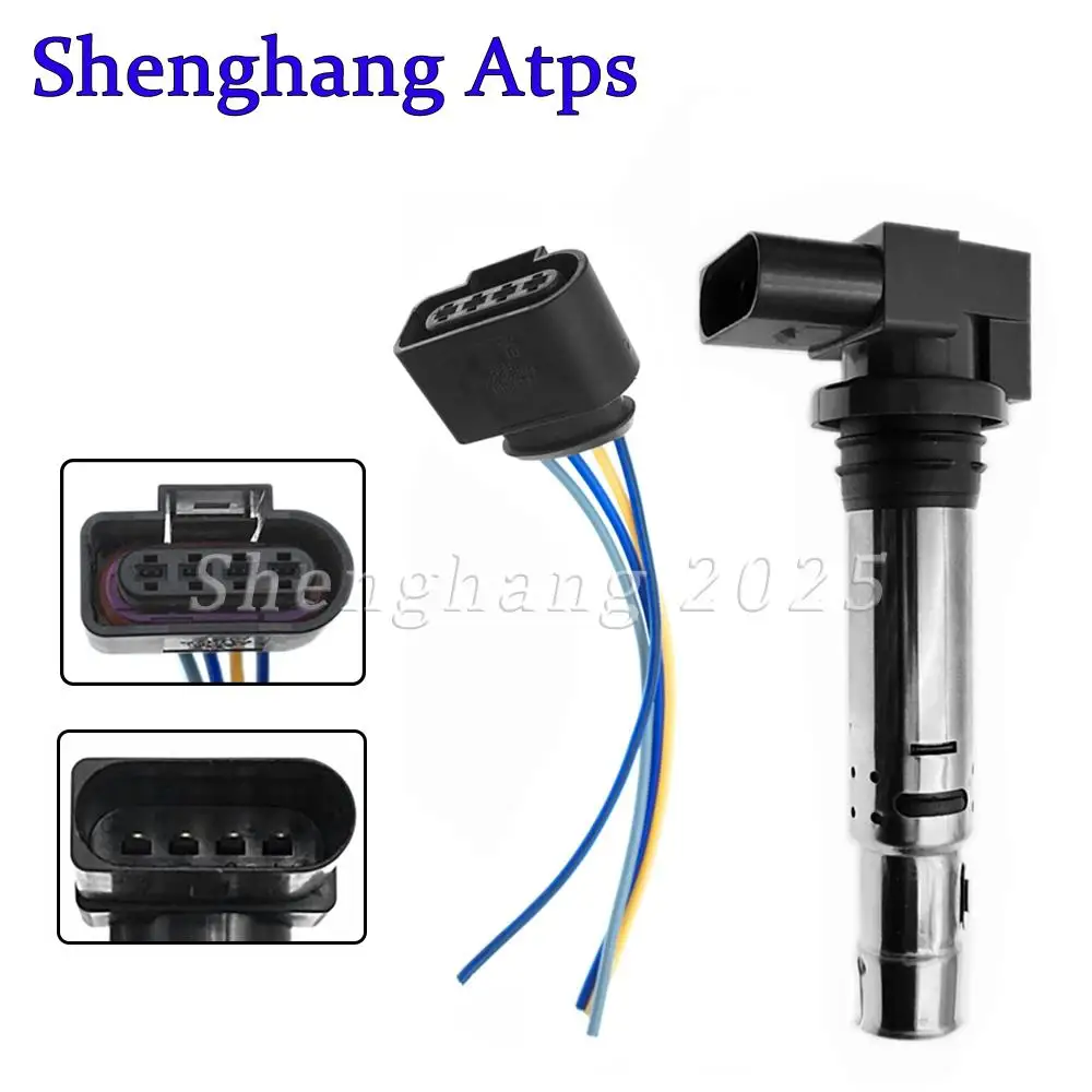 

Ignition Coil & Plug Harness 036905715F 036905715A 036905715C 036905715H For Audi A1 A3 For VW Polo Tiguan Golf Cc Eos Passat