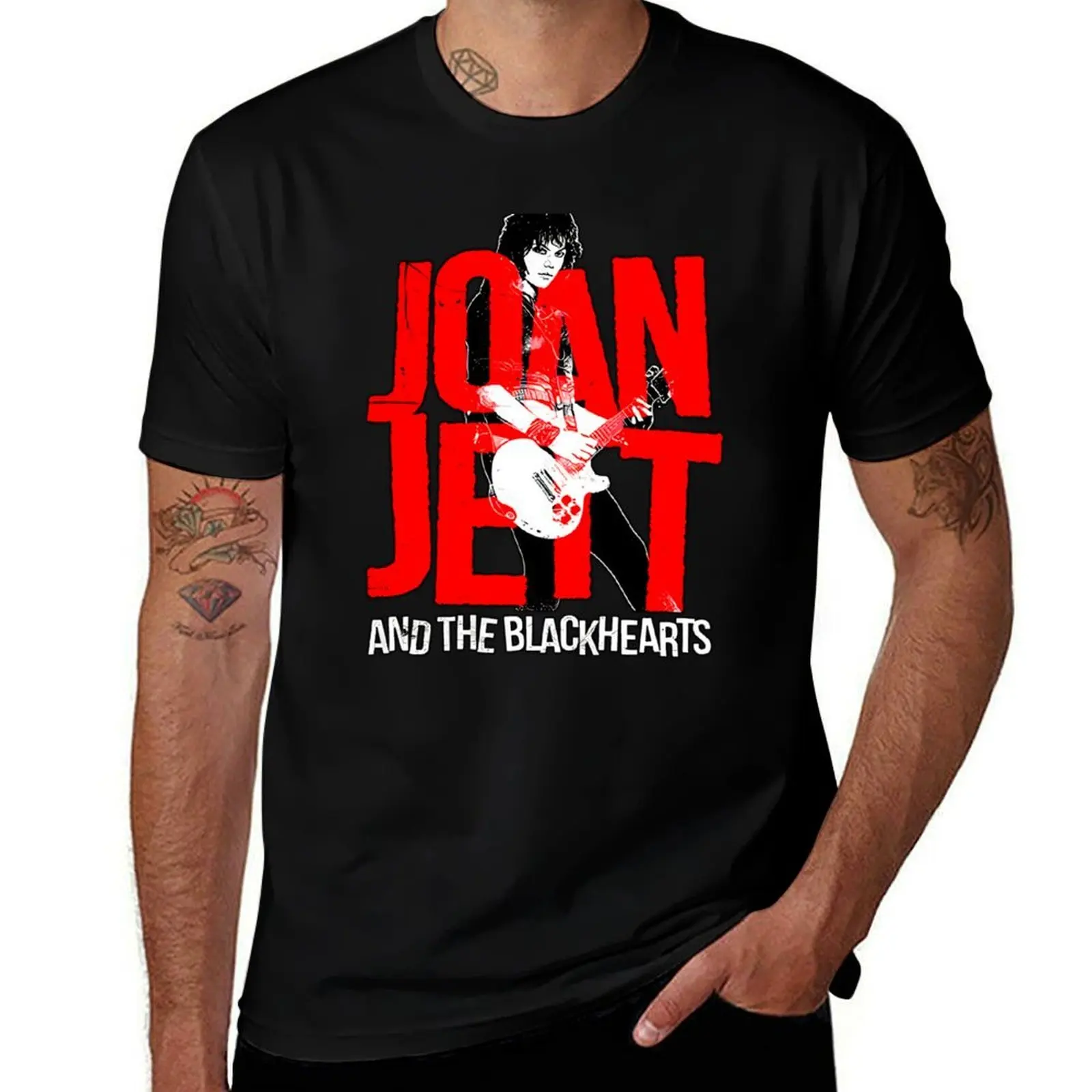 

Joan Jett T-Shirt Clothing street wear summer clothes mens white t shirts