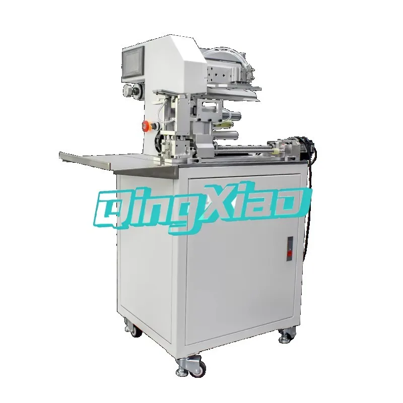 Semi Automatic Sticker Folding Wire Labeling Machine Ideal For Cables Marking Harness Sorting Electronic Wiring Processing Tasks