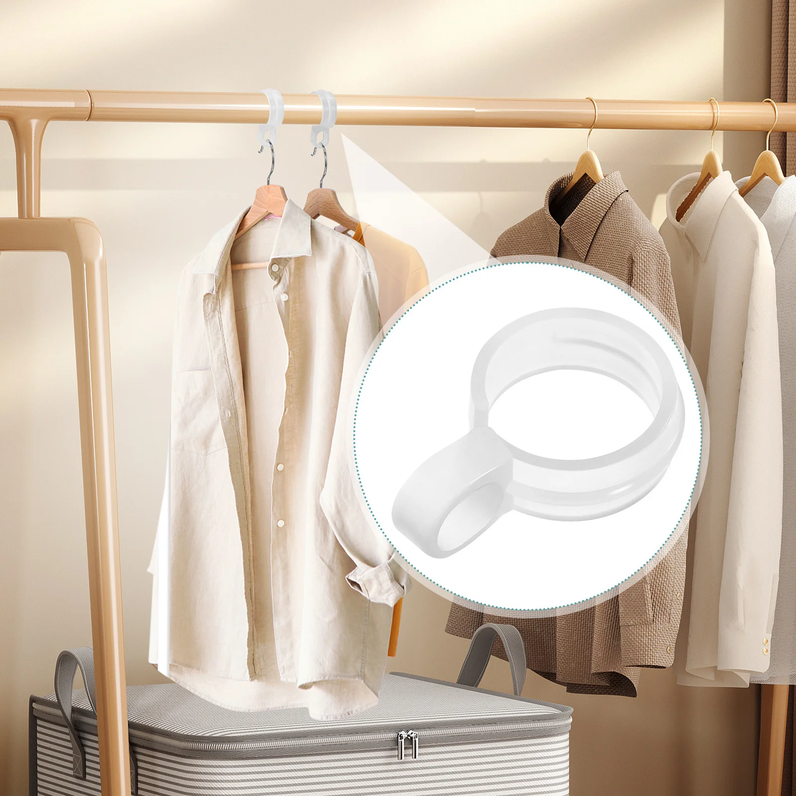 

Wind Hooks for Hanging Plastic Windproof Transparent Laundry Clip Clothes Hangers