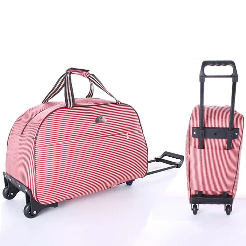 Trolley-Tasche Business Short-trip Gepäck Rolltasche Trolley Koffer Wasserdicht Mode Männer Frauen Reisetaschen mit Rädern