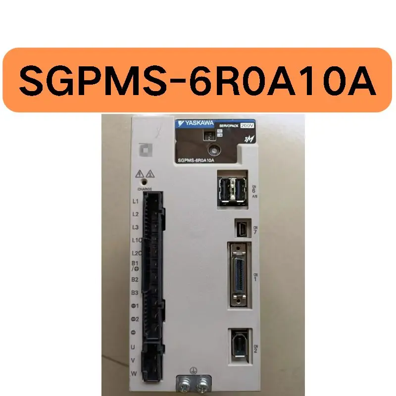 

Used SGPMS-6R0A10A 1.3KW servo driver tested OK and shipped quickly