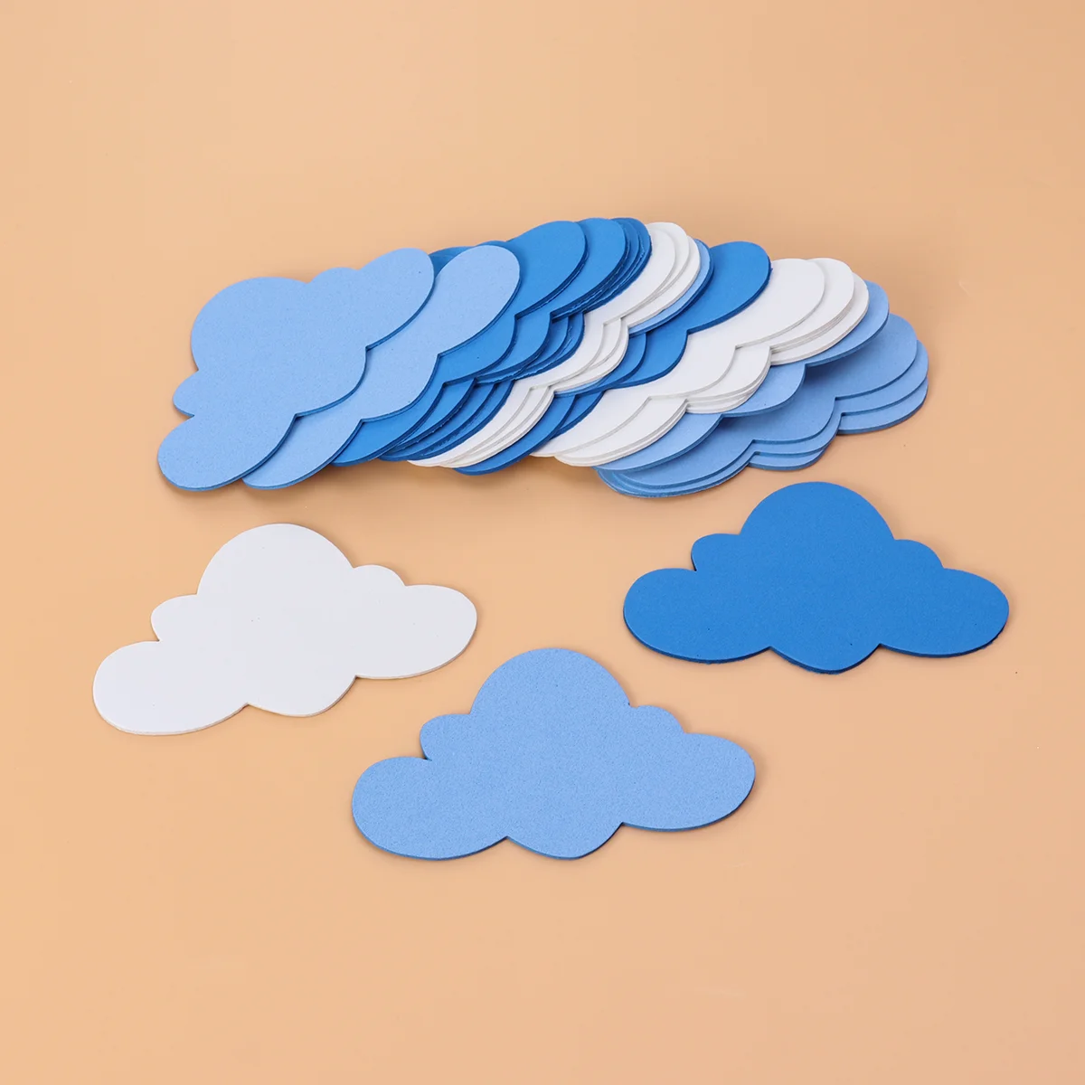 Self Adhesive Wallpaper Home Decor Clouds Sticker Stickers Removable Foam Child Nail