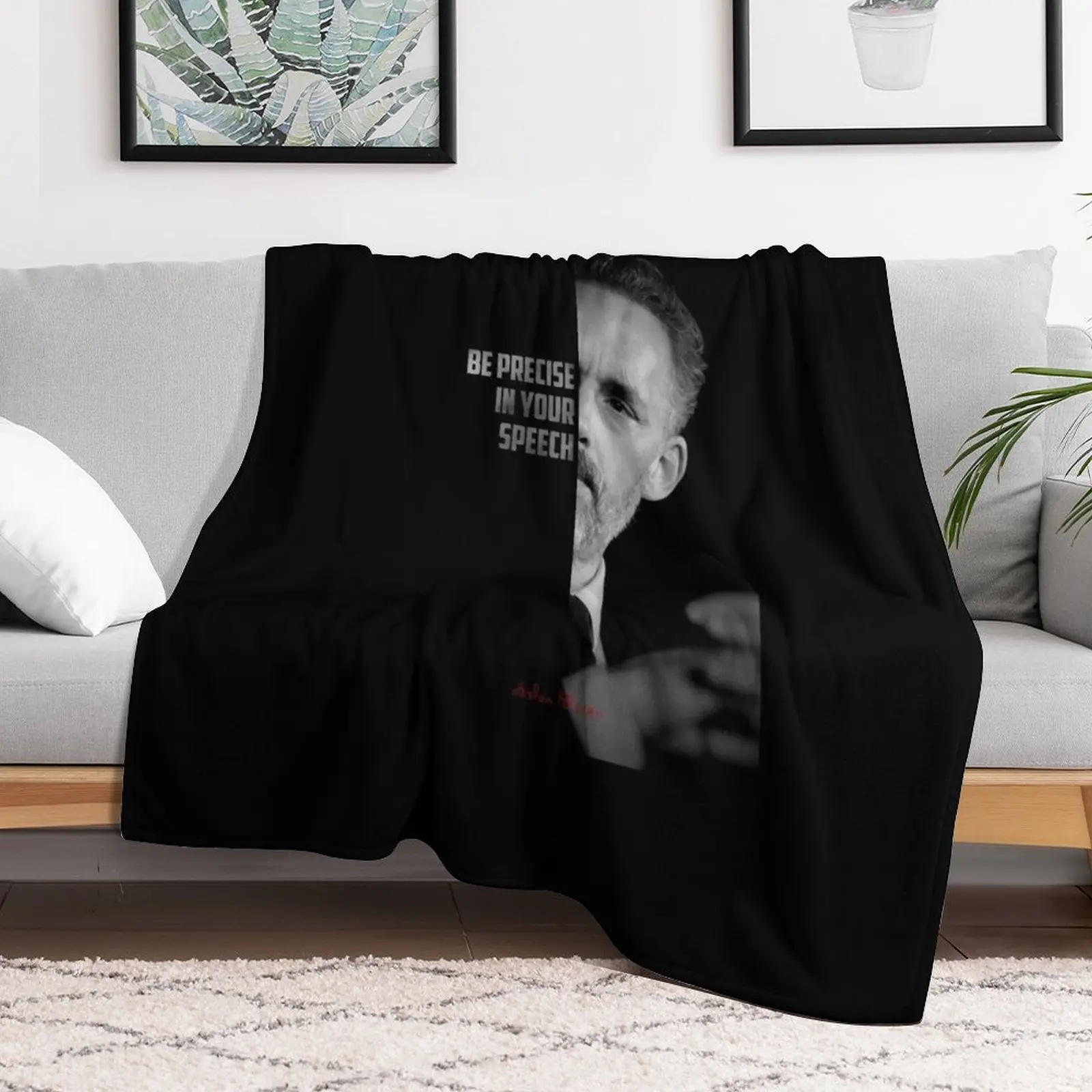 Jordan B Peterson - Rule 10 Throw Blanket for sofa Blankets For Baby Blankets