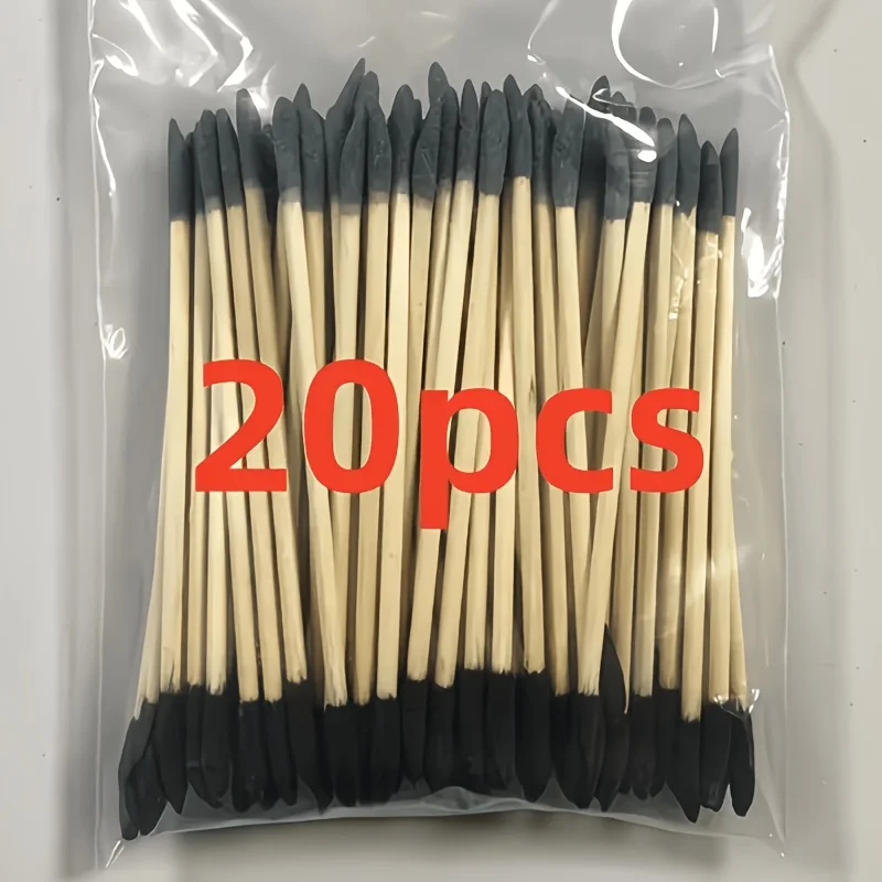 20Pcs Sanding Sticks Model Sanding Sticks 150/280 Grit Fine Sanding Rods 5.4 X 0.27 Inch For Plastic Model Wood Crafts Tiny Part