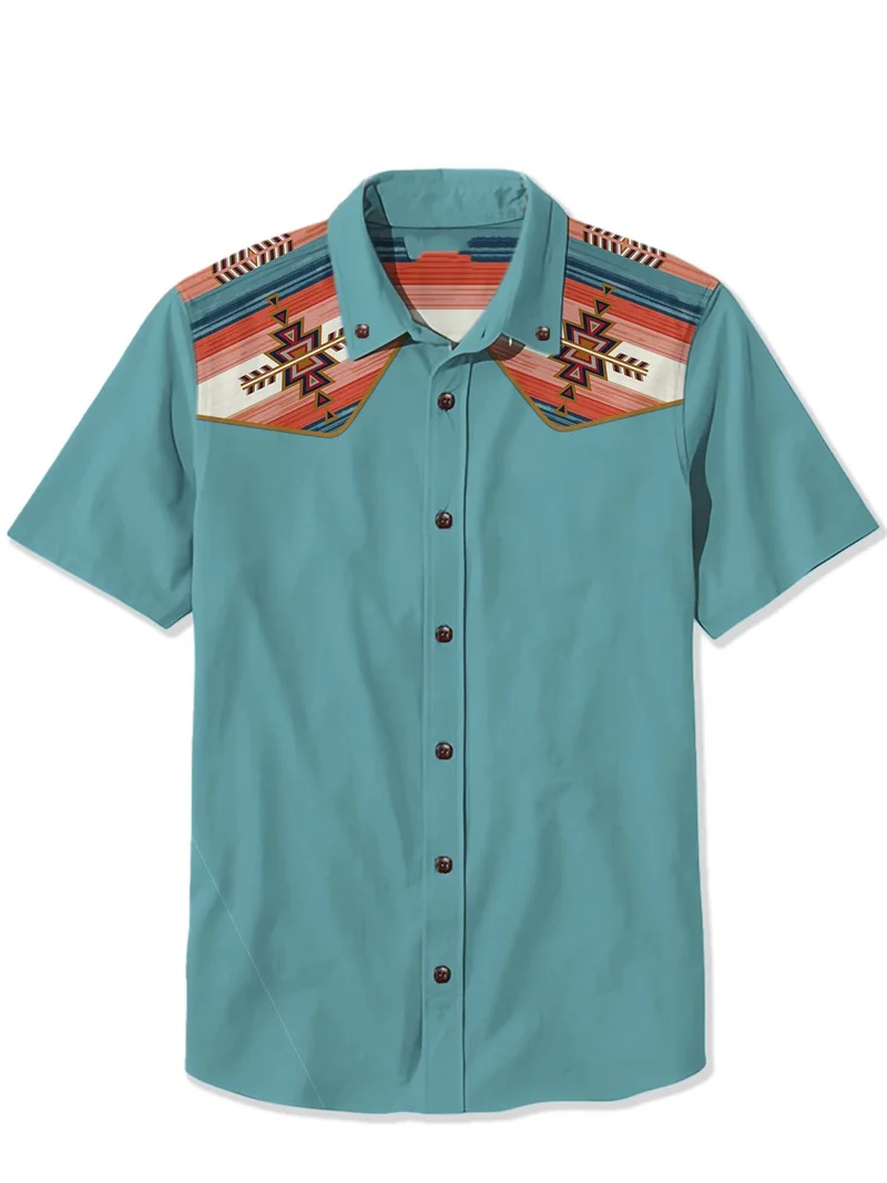 

Men's Shirt Summer Casual Fashion Short Sleeved Shirt For Men Loose Breathable Hawaiian Shirt Man Casual Men's Clothing Top