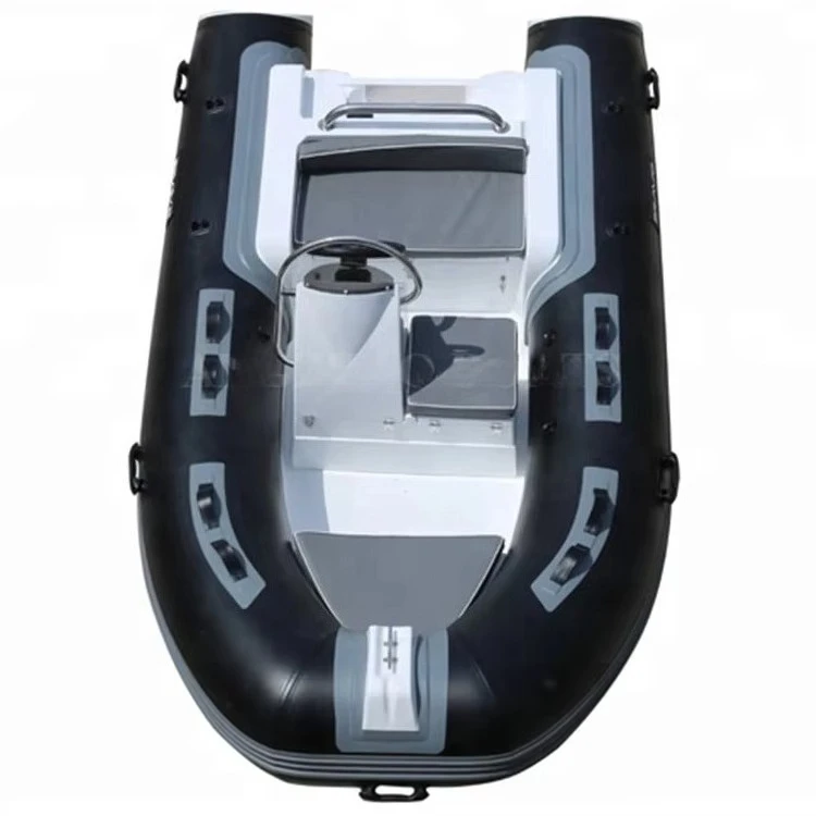 Pvc/hypalon  Material 3.5m Luxury Rigid Inflatable Fiberglass  Boat for Jet Ski with  Ce for Sale