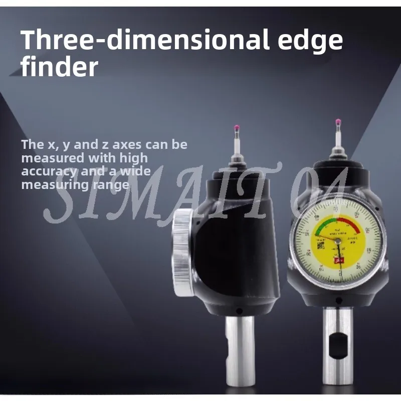 HighPrecision 3D Edge Finder - XYZ Axis Centering Tool for CN C Mill Lathe 3D Touch Probe (X/Y/Z) for Manufacturing And Engineer