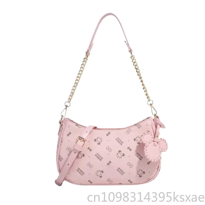 Disney New Luxury Purse and Handbag for Women Crossbody Shoulder Bag Commuter Style Office Brown Valentine