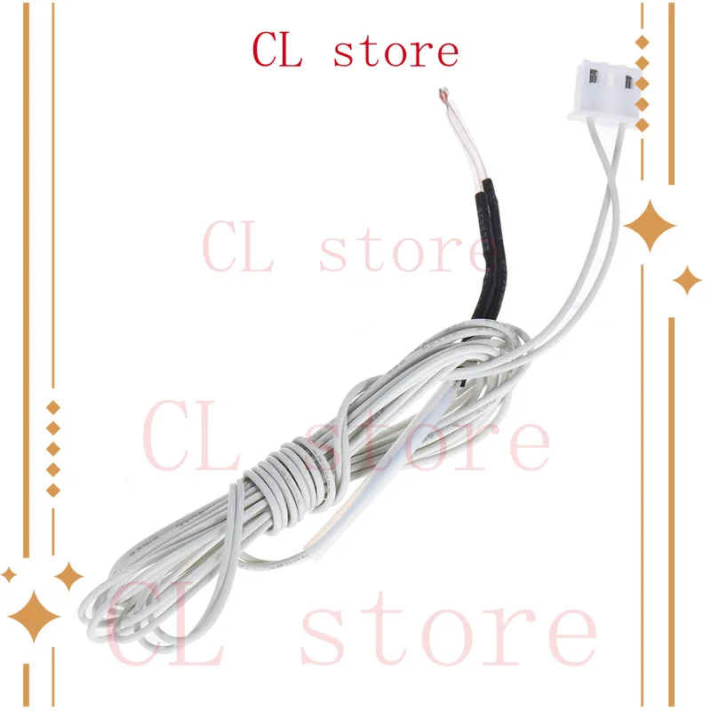 3pcs for Anet 1.1m NTC 3950 thermistor 100k cable Temperature Sensor a6 a8 e12 3D Printer hotend Extruder hotbed Thermistor part