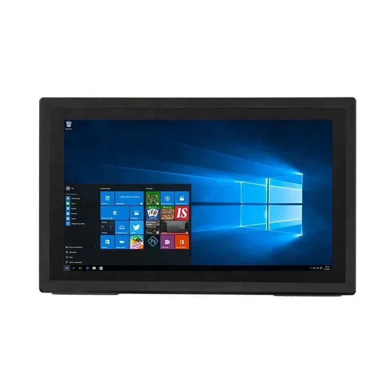 21,5 "wyświetlacze morskie DC12v wodoodporny Ip67 pojemnościowy ekran dotykowy zewnętrzny monitor przemysłowy Lcd 1000/1200 nitów dla łodzi