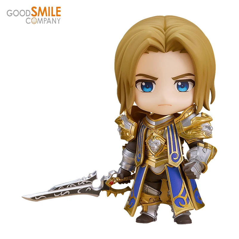 

In Stock Genuine Original GSC No.2329 Anduin Wrynn World of Warcraft Action Anime Figure Collectible Model Dolls Statuette Gift