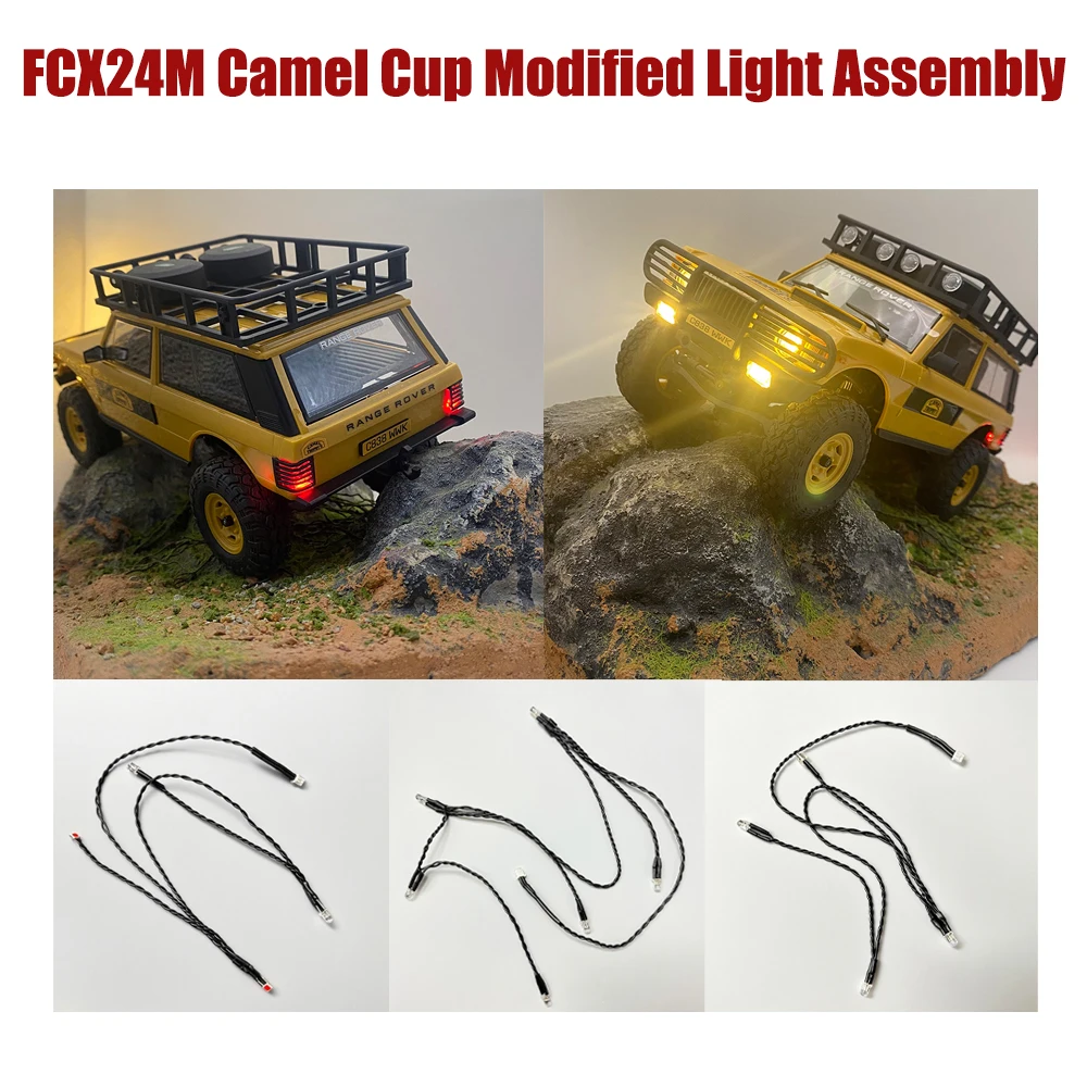 34 FCX24M Camel Cup Modified Light Assembly Accessories Suitable for First Generation Discovery Range Rover Model