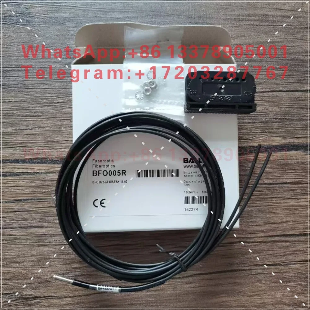 New Original, Balluff BFO005R Fiber Optic Sensor BFO D22-LA-RB-EAK-10-02