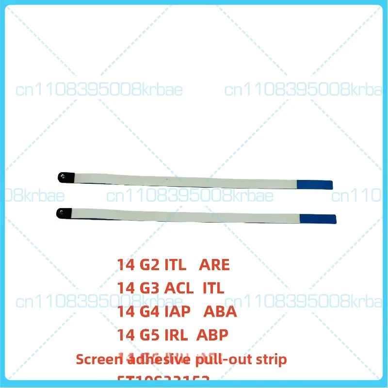New original Suitable for Lenovo ThinkBook 14 G2 ITL 20VD and 14 G3 ITL 21A3 rubber strips. Easy to install.