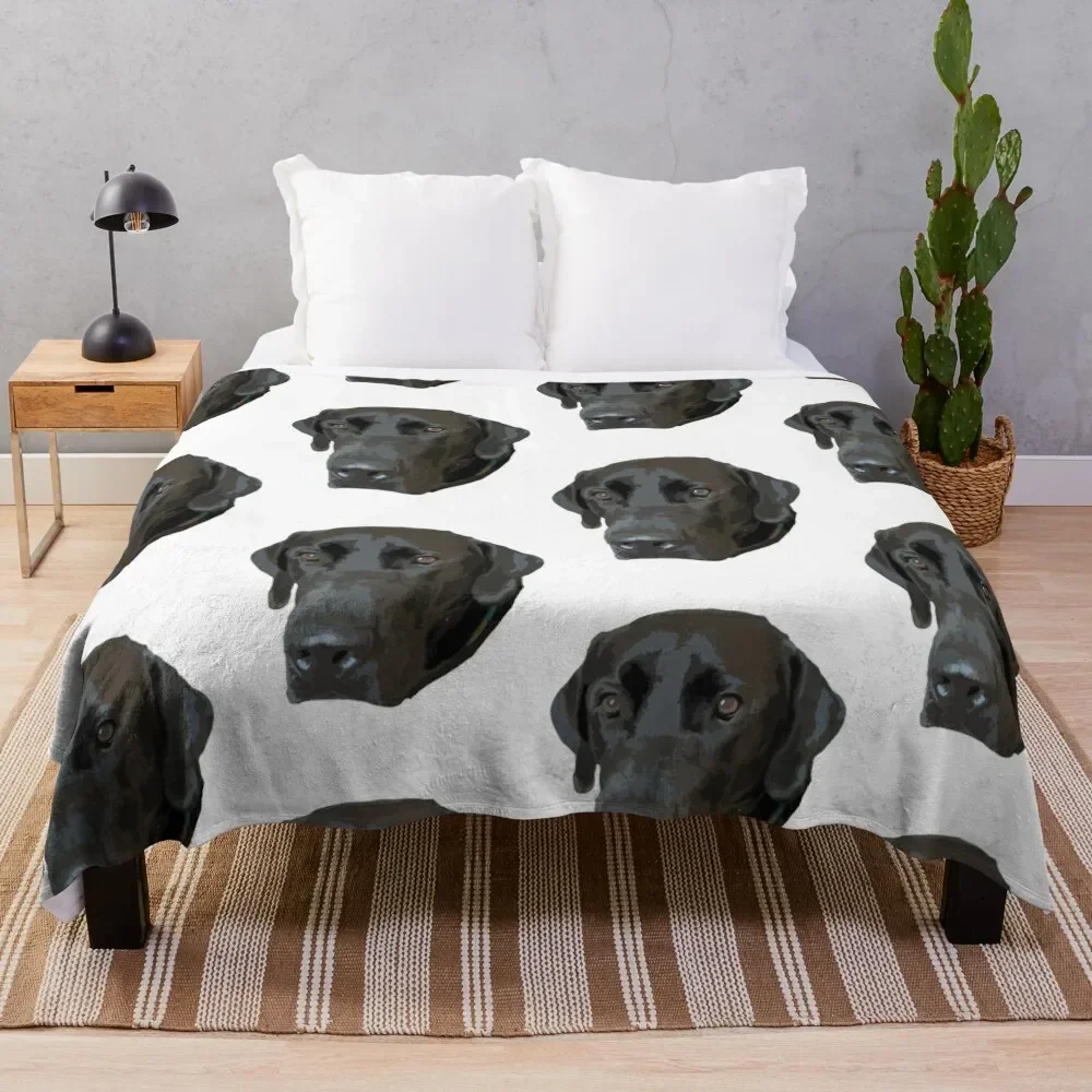 

Black Lab Merch Throw Blanket for sofa Summer Beddings Custom Kid'S Blankets