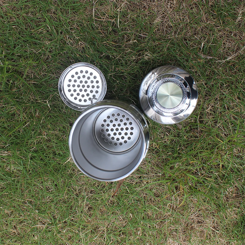 pH 9.5 Stainless Alkaline Water Ionizer Bottle + Replacement Filters Cartridge Healthy Nano Energy Flask Water Filter Cup Mug