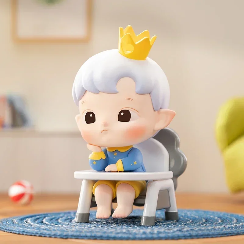 POP MART 하치푸푸 성장 일기 시리즈 정품 미스터리 박스 블라인드 박스 추측 백 장난감 인형 귀여운 데스크탑 장식품 컬렉션