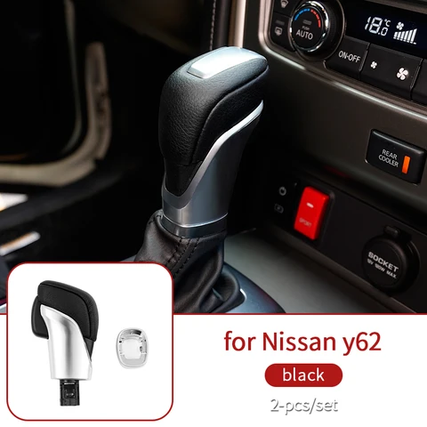 Ручка переключения передач для Nissan Patrol Y62, аксессуары для Infiniti QX80 Y62 2010-2023, накладка Nismo, улучшенные аксессуары для Nissan Y62