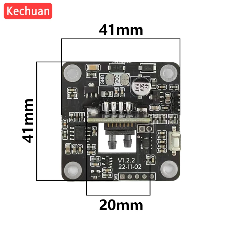 Micro wind pressure transmitter chip has been calibrated with high-precision 4-20mA wind differential pressure transmitter chip