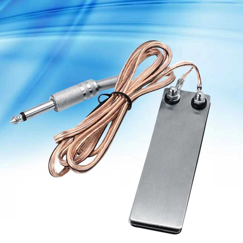 

Ножная педаль для тату-машины, источник питания небольшого размера, противоскользящий цифровой двойной контроль, стабильный привод игл по току