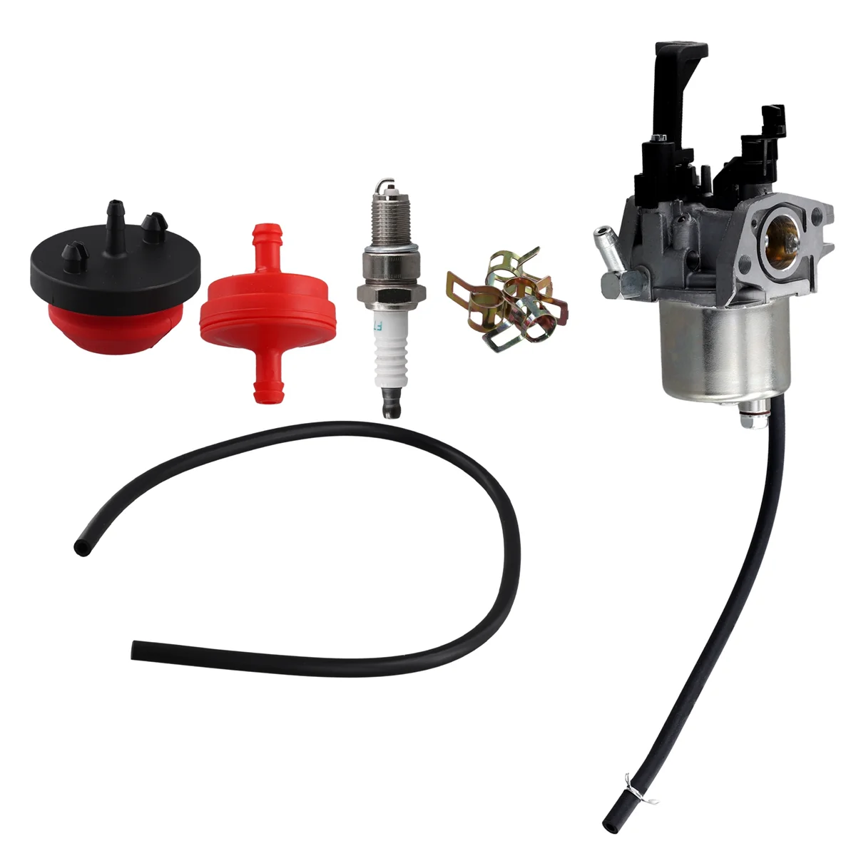 03021 Carburetor Kit for 03021 03022 L10 136cc 179cc 208cc Snowblower Thrower Generator Engine