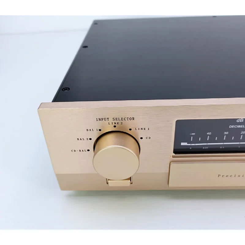 YU-07 MUSMYS C-2860 Preamplificador totalmente equilibrado Clase A pura Preamplificador SNR 110dB Grupo 3 RCA XLR Entrada 220V/Personalizado 110V