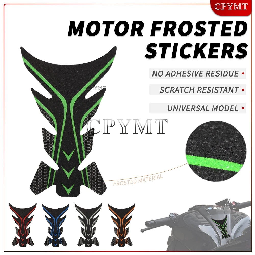 

Motorcycle Gas Fuel TankPad Protector Frosted Pad Universal Fishbone Sticker Decal Decoration Fit for Honda Ducati Suzuki Yamaha