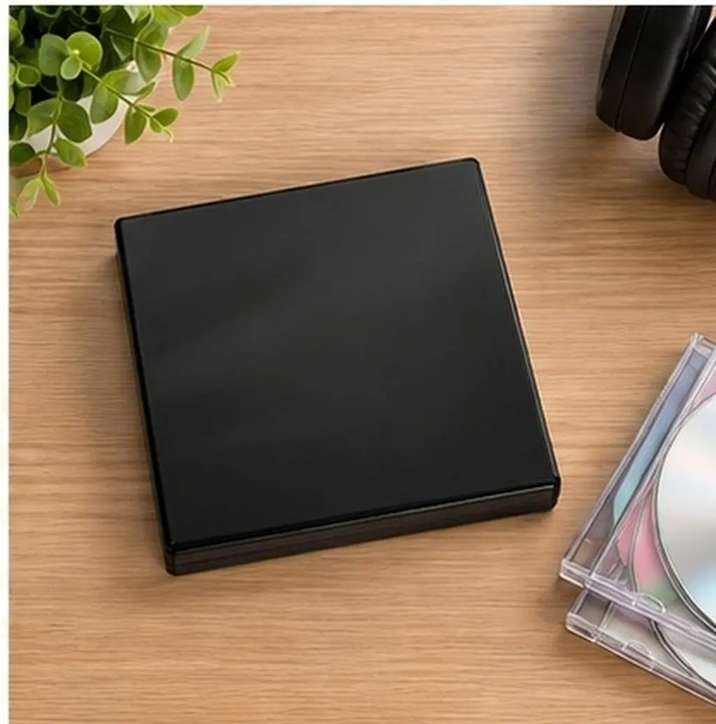 Acrylic Cd Storage Box Portable Clear Disc Case Holder for Music Movie Collection Dvd Box Cd Boxes Dvd Cases Disc Storage Holder
