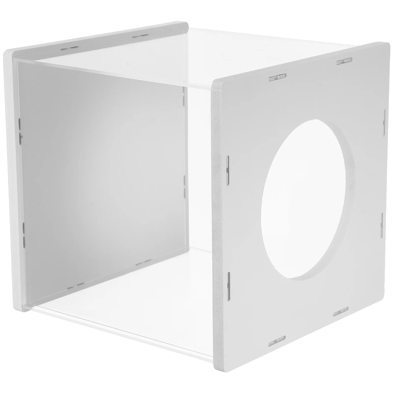 

Clear Raffle Ticket Box Transparent Ballot Donation Suggestion Contest Charitable Events Easy Carry Secure Storage Slots