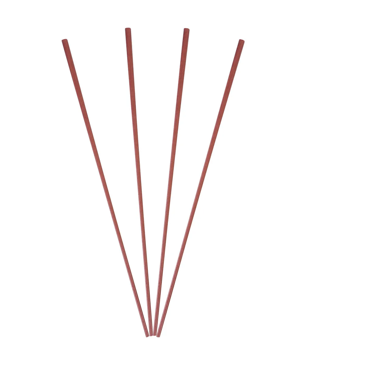 

2Pairs Wooden Long Chopsticks Redwood Hot Pot Cooking Frying Extended Design 43cm Kitchen Tool Long Chopsticks