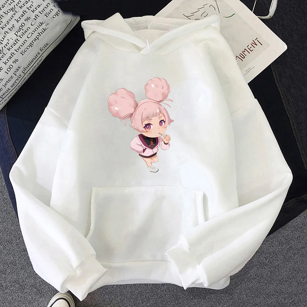 Simpatiche felpe con cappuccio Zenless Zone Zero con felpa morbida Kawaii con cappuccio stampa cartone animato Harajuku abbigliamento Moletom Fleece Manga pullover