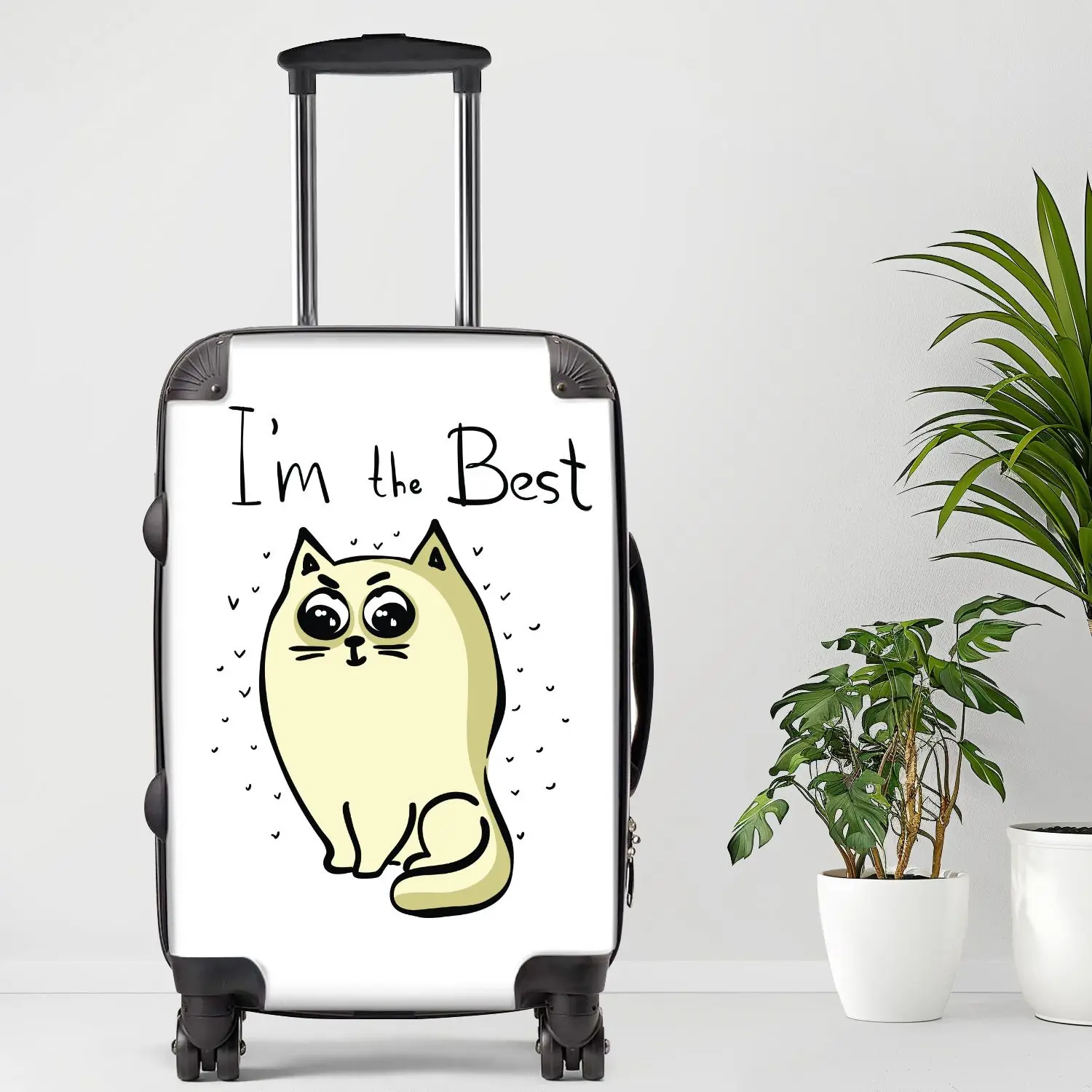 

I'm The Best Luggage, 20/24/28 Inch Luggage, Carry-On, Custom Luggage, Luggage Set, Suitcase, Travel, Vacation, Cabin Suitcase,
