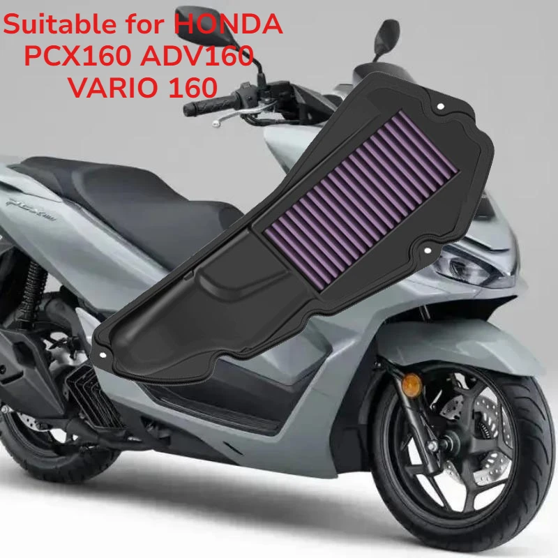Sir Filter Suitable For Honda PCX160/ADV160/V ARIO 160 Accessories Air Filter High Flow Air Cleaner Filter Element Accessories