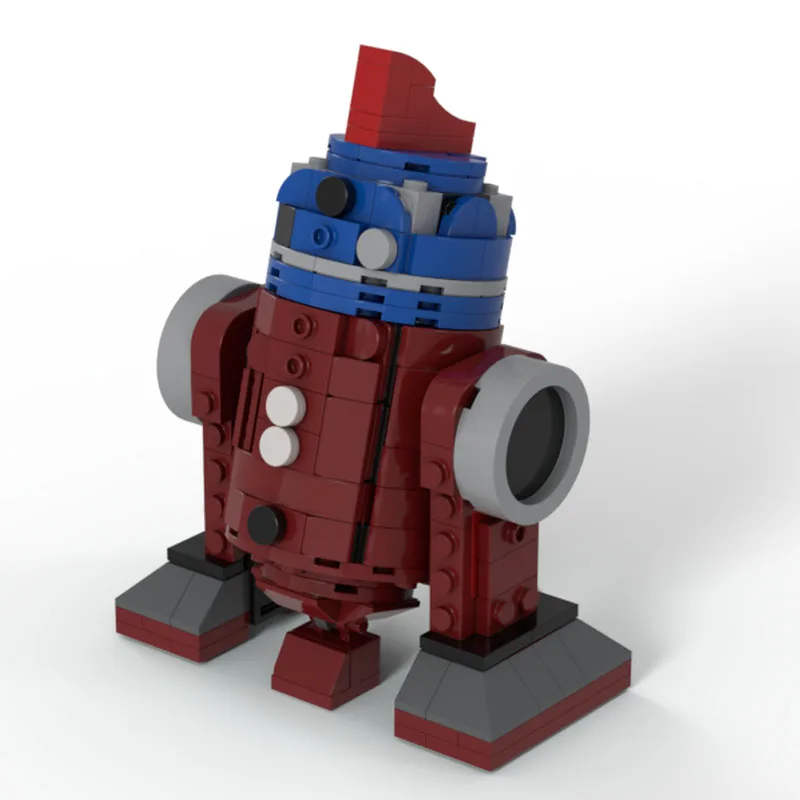 244 PCS Space War Yontwo - D2 MOC Customize Modular Building Block Creative Design Educational Simple DIY Toy Christmas Gift