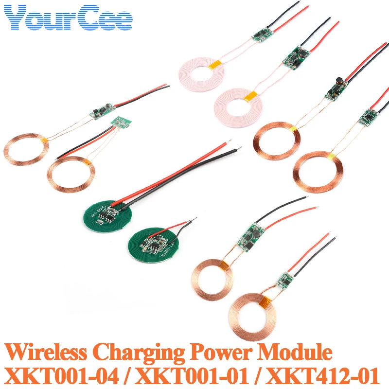 Wifi Wireless Charger Charging Module 2Wifi Power Supply Module DIY Coil Terminal Circuit PCB XKT001-04 XKT001-01 XKT412-01