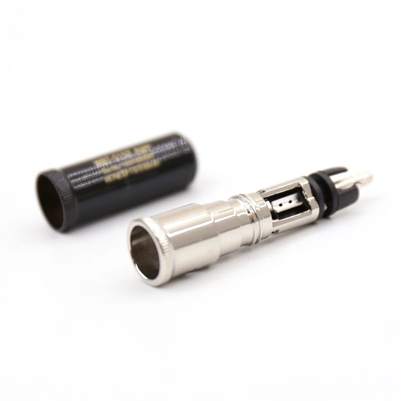 Gratis Verzending Odin Zuiver Koper Verzilverd Rca Plug Wbt Rca Jack Voor Audio Interconnect Kabel