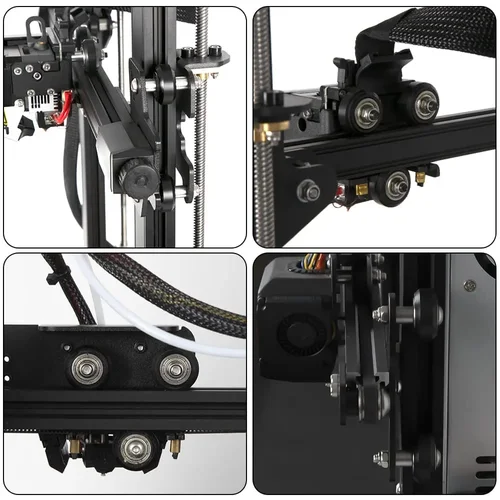 Imagen 2 del producto Creality-polea de plástico para impresora 3D, rueda POM, rodamiento lineal 625zz para Ender 3 series/Ender5 Series/CR 10, piezas de impresora 3D