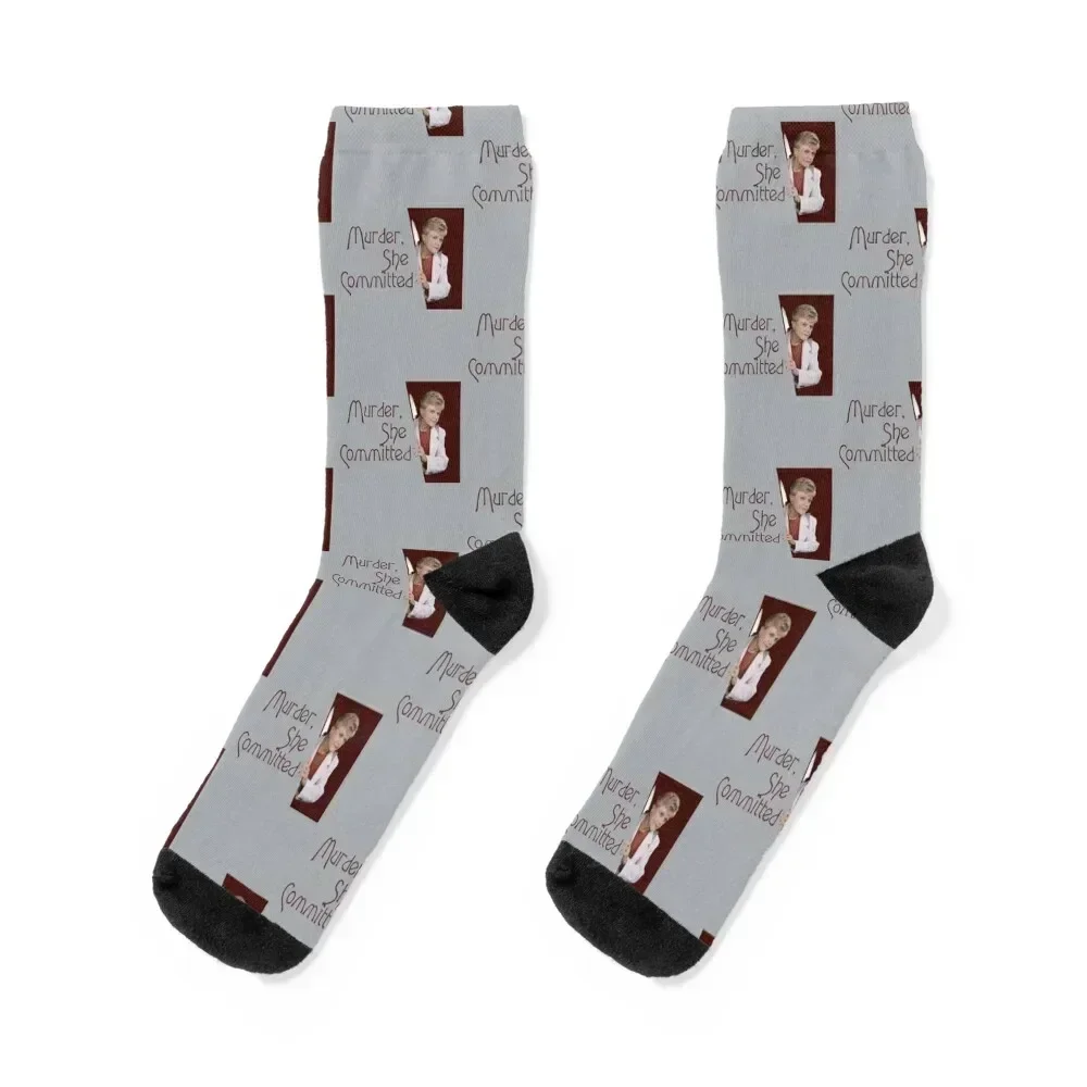 

Jessica Fletcher, We Know Your Secret Socks japanese fashion tennis Climbing Woman Socks Men's