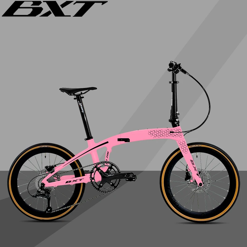 BXT-大人用折りたたみ式屋外マウンテンバイク,9速折りたたみ自転車,20