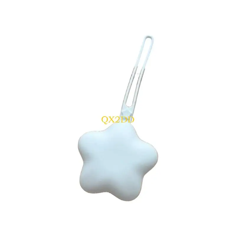 Qx2d Flexibler Silikon -Schnuller -Beutel Schöne sternförmige Aufbewahrungstasche Cartoon Schnuller Case Box Tragbare