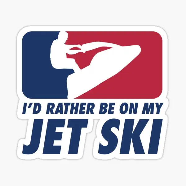 Personality Logo Jet Ski Stickers Waterproof Decal Car Accessories Laptop Surfboard Decor Boat Accessories - view 5