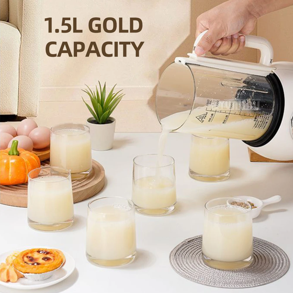 Large Capacity High Speed Blender Juicer Automatic Soymilk Machine Intelligent Food Exprimidora De Jugo Electrica