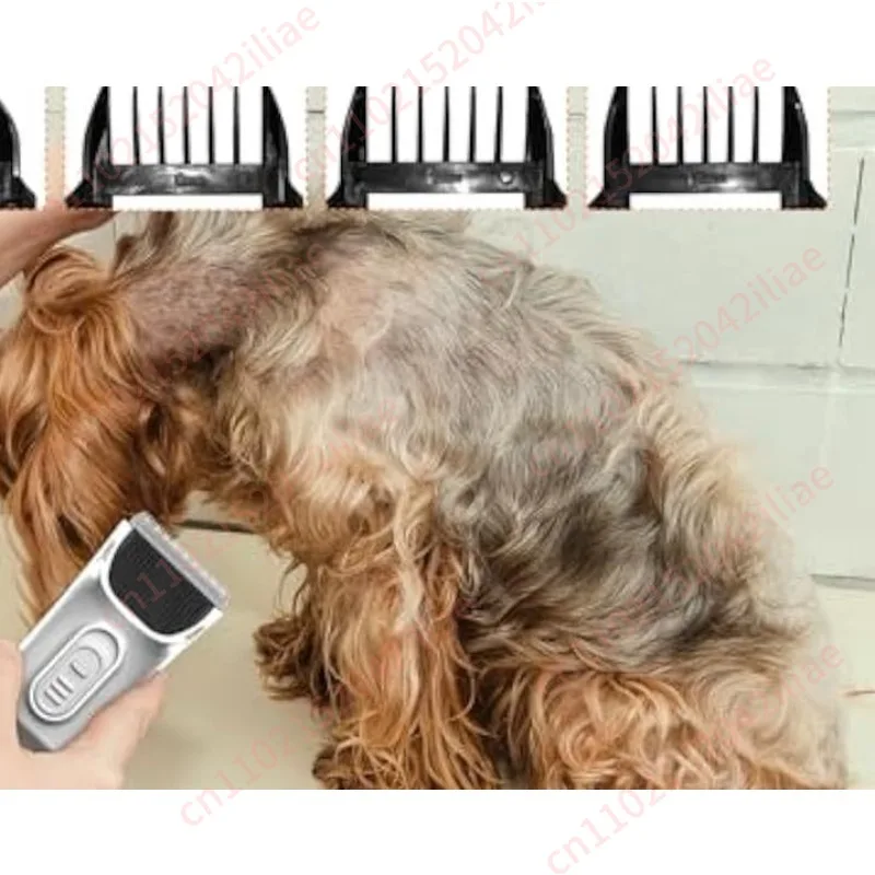 Hair Suction Electric Push Shear Pet Shaver Charging and Hair Removal Pet Clipper