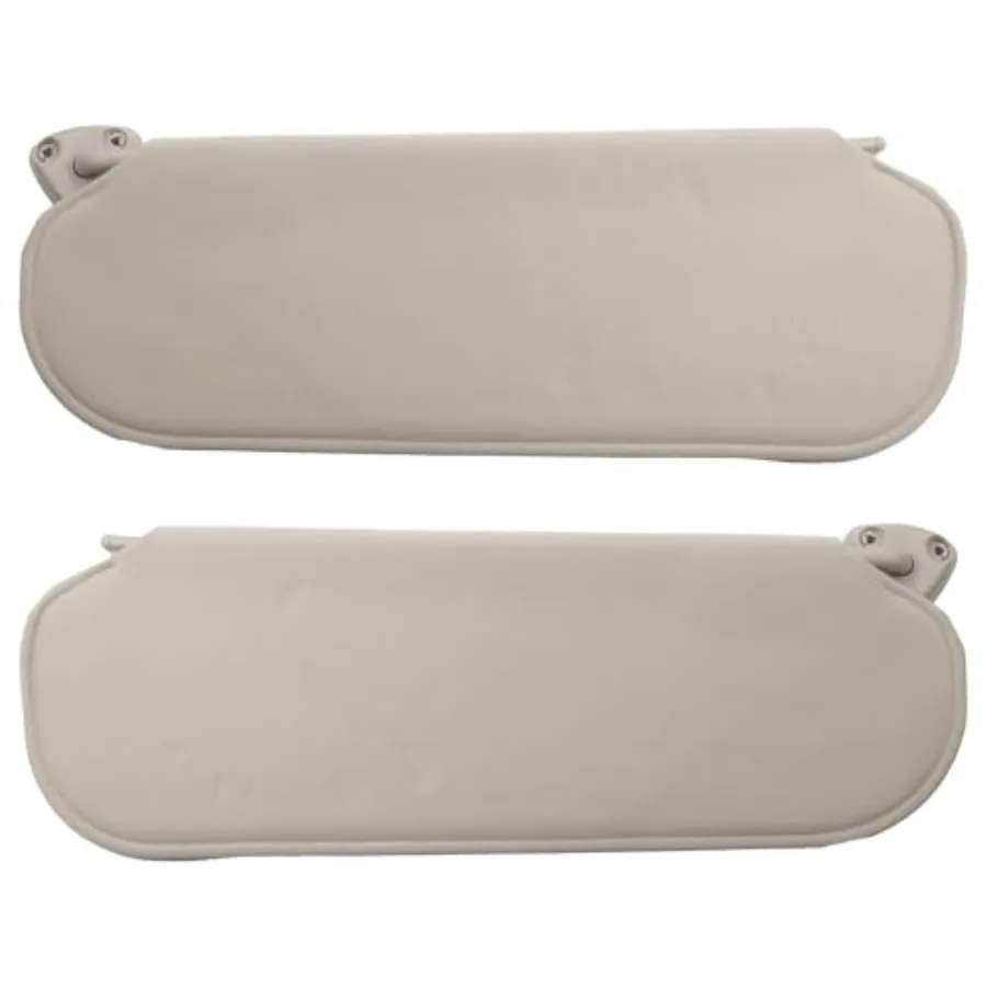 

Gray Driver and Passenger Side Sun Visor Compatible with Chevrolet Express GMC Savana 1500 2500 3500 4500 1999-2019 Replaces# 8