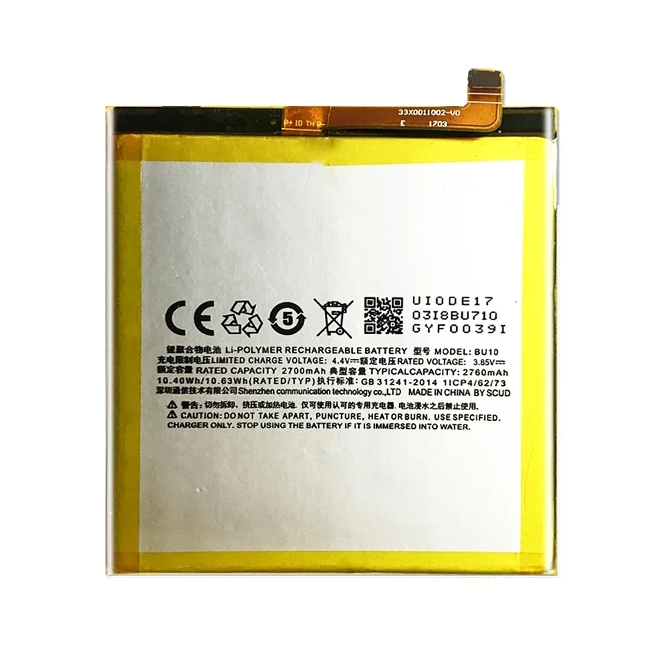 Batterij Voor Meizu Meizy Mei zu Meilan U10 U20 M15 M1 M2 M3 M3S M5 M5S M5C M6 (Note mini max) Batterij Voor Meizy BU10 BU20 BU 10 20